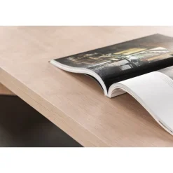 Bassholmen Sofabord 140 x 80 cm - Hvidpigmenteret