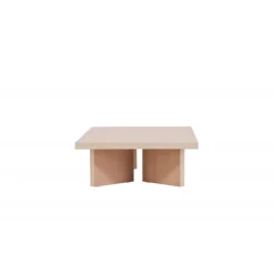 Bassholmen Sofabord 140 x 80 cm - Hvidpigmenteret