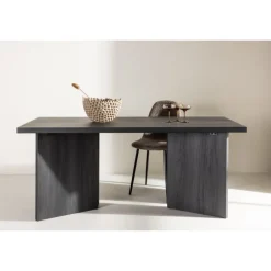 Bassholmen Spisebord 180 cm - Sort