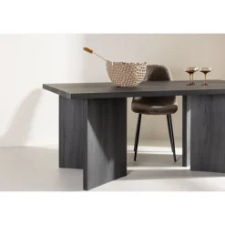 Bassholmen Spisebord 180 cm - Sort