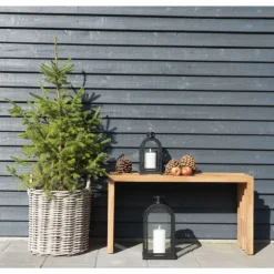 Benidorm Bænk - Bænk i teak 90x30 cm