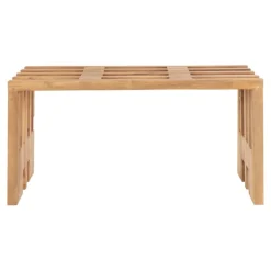 Benidorm Bænk - Bænk i teak 90x30 cm