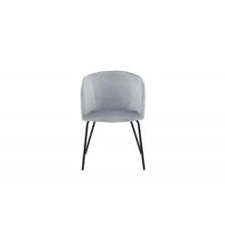 Berit Spisebordsstol - Sort og Grå