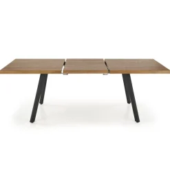 BERLIN Spisebord med indbygget butterfly 160cm kan udvides til 220cm - Honning Valnød