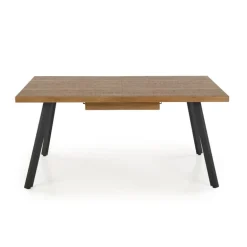 BERLIN Spisebord med indbygget butterfly 160cm kan udvides til 220cm - Honning Valnød