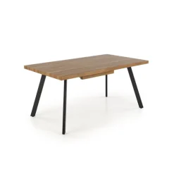 BERLIN Spisebord med indbygget butterfly 140cm kan udvides til 180cm - Honning Valnød