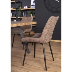 BERLIN Spisebord med indbygget butterfly 140cm kan udvides til 180cm - Honning Valnød