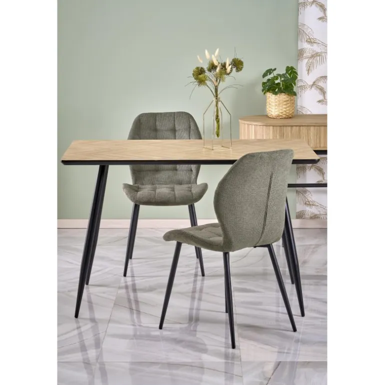 BERTO bord Naturlig / Sort