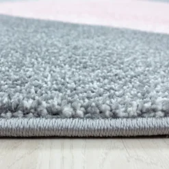 Beta Kortluvet Tæppeløber Geometrisk - Pink