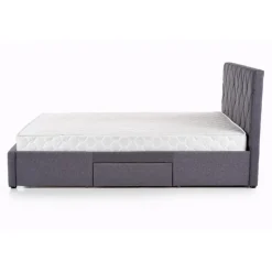BETINIA 160x200 seng med skuffer til opbevaring - Grå