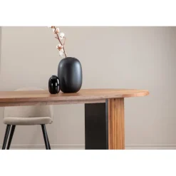 Bianca Ovalt spisebord - Natur