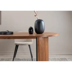 Bianca Ovalt spisebord - Natur