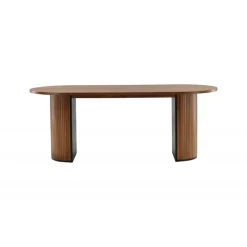 Bianca Ovalt spisebord - Natur