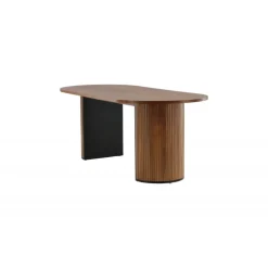 Bianca Ovalt spisebord - Natur