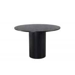 Bianca Rundt spisebord - Sort