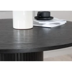 Bianca Rundt spisebord - Sort