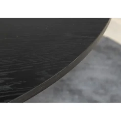 Bianca Rundt spisebord - Sort