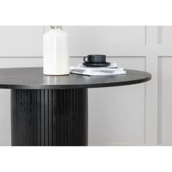 Bianca Rundt spisebord - Sort