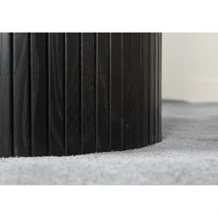 Bianca Rundt spisebord - Sort