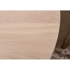 Bianca Rundt Spisebordssæt - Beige og Sort