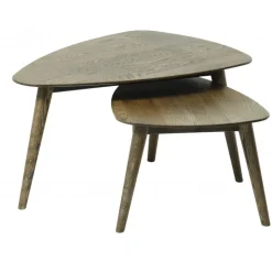 Bianca sofabordsæt mørkolieret