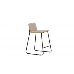 Bisbee Barstol - Beige og Sort
