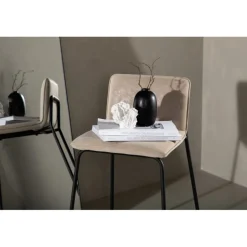 Bisbee Barstol - Beige og Sort