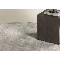 Blanca rund Tæppe Ø200 - Lysegrå