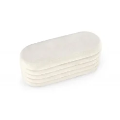 BLISS bænk med opbevaringsfunktion, Cremefarvet