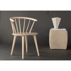 Bobby Spisebordsstol - Hvidpigmenteret