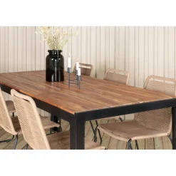 Bois Loungesæt - Havemøbelsæt - Beige,Sort,Natur