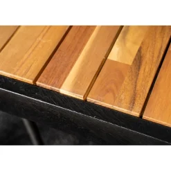 Bois t Loungesæt - Havemøbelsæt - Sort,Natur