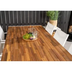 Bois t Loungesæt - Havemøbelsæt - Natur,Hvid