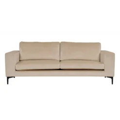 Bolero 3 personers Sofa - Beige og Sort