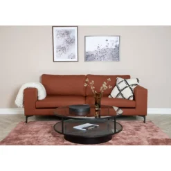 Bolero 3 personers Sofa - Rød, Høj Komfort