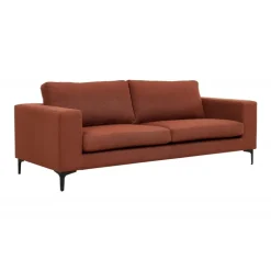 Bolero 3 personers Sofa - Rød, Høj Komfort