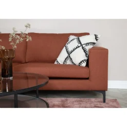 Bolero 3 personers Sofa - Rød, Høj Komfort