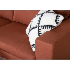 Bolero 3 personers Sofa - Rød, Høj Komfort