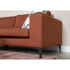 Bolero 3 personers Sofa - Rød, Høj Komfort