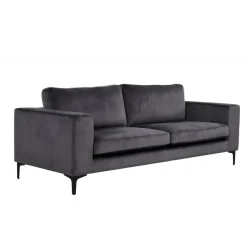 Bolero 3 personers Sofa - Sort og Grå