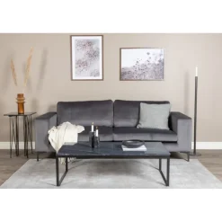 Bolero 3 personers Sofa - Sort og Grå