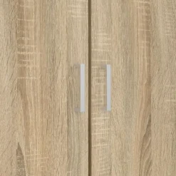 Bolmen garderobeskab 77 cm 2 låger + 3 skuffer (200) - Eg