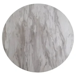 Bolzano Spisebord Hvid Ø110 cm