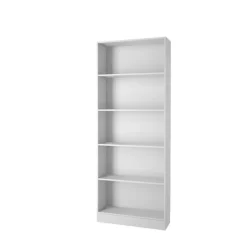 Bookie høj bred reol - Hvid