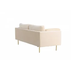 Boom 3 personers Sofa - Beige og Messing
