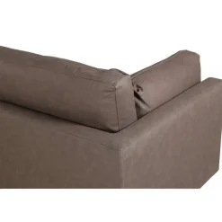 Boom 3 personers Sofa - Sort og Brun