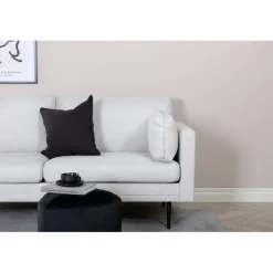 Boom 3 personers Sofa - Sort og Lys beige