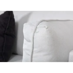 Boom 3 personers Sofa - Sort og Lys beige