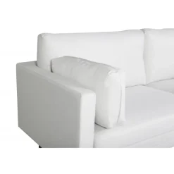Boom 3 personers Sofa - Sort og Lys beige