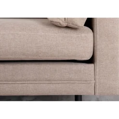 Boom 3 personers Sofa - Sort og Brun